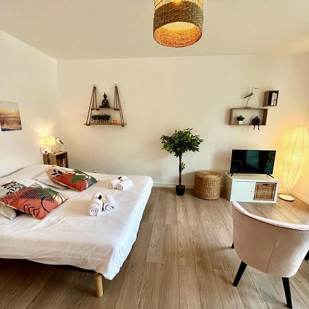 Nihal, Studio Proche Zenith Avec Parking Et Balcon ก็อง ภายนอก รูปภาพ