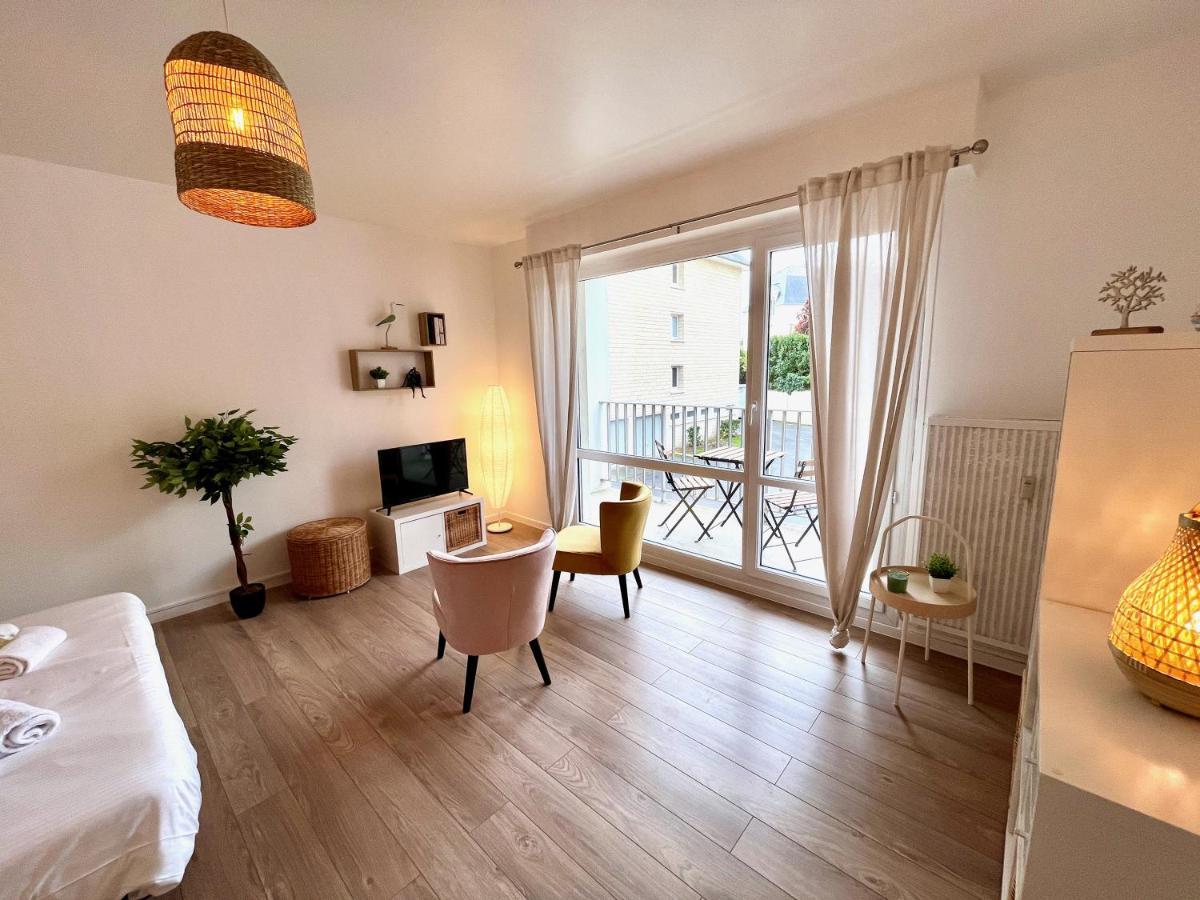 Nihal, Studio Proche Zenith Avec Parking Et Balcon ก็อง ภายนอก รูปภาพ
